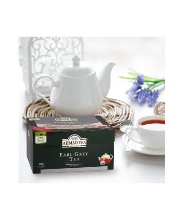 Ahmad Tea Early Grey 100x3.2 gr Teapot Tea Bag - Buy Online on GoSupps.com
