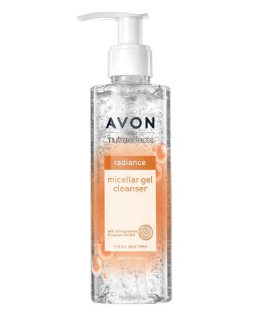 Avon True Radiance Micellar Pomegranate and Papaya Gel Cleanser 195 Ml.