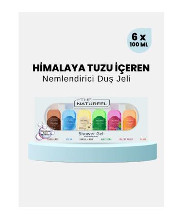 The Natureel Himalayan Salt Moisturizing Bath and Shower Gel Vanilla Milk 100 ml VA055 - Buy Online on GoSupps.com