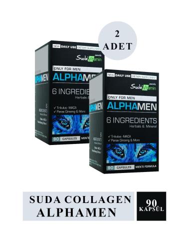 Collagen in Water Vitamin in Water Alphamen 90 Capsules 2 Pieces