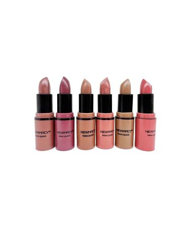 Newmacy 6-Piece Matte Lipstick Set - Series2