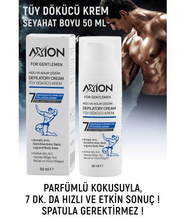 AXION Practical Hair Removal and Reducer 50 ml Men's Travel Size - Buy Online on GoSupps.com