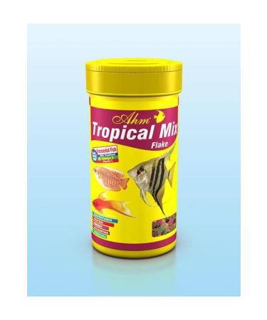 Ahm Tropical Mix Flake Fish Food 250ml