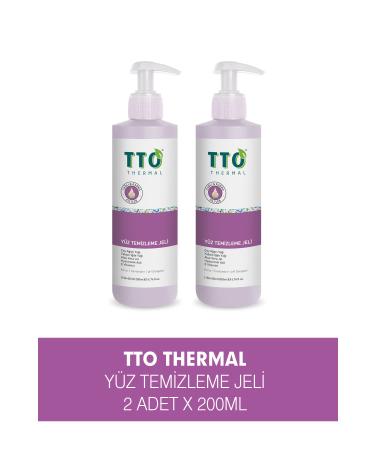 Tto Thermal Tto Facial Cleansing Gel 150 Ml 2 Pieces (Tea Tree Oil)