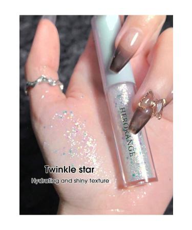 herorange Shimmering Eye Makeup Liquid Glitter Waterproof - Buy Online on GoSupps.com