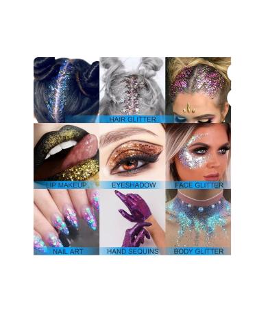 Lesvip's Gel form Face and body glitter sparkling glitter - Buy Online on GoSupps.com