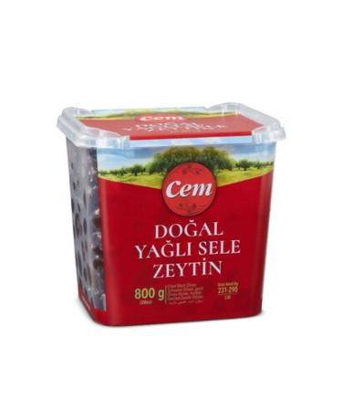 Cem Natural Oily Black Sele Olive 231-290 800 gr ( MARMARB RL K 200 GRAM BLACK OLIVE )