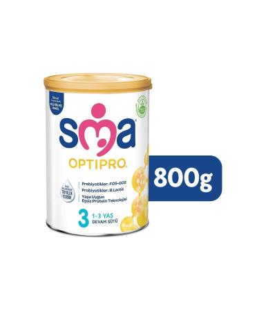 Nestle SMA Optipro 3 Probiotic 1-3 Years Follow-On Milk 800 gr