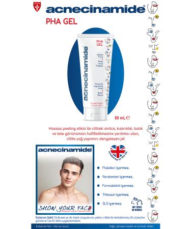 Acnecinamide PHA GEL Anti-Spot Skin Refreshing Gel - Buy Online on GoSupps.com
