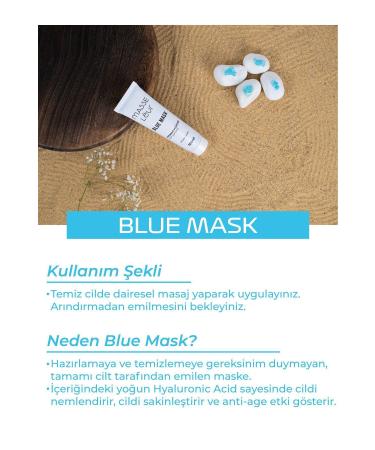 Masse Leur Intensive Moisturizing Soothing Blue Mask 100 ml - Buy Online on GoSupps.com