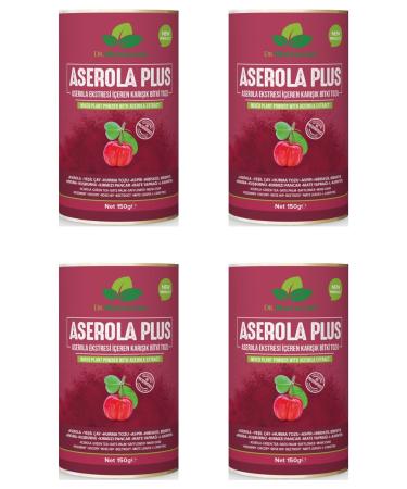 DRNATURAL Acerola Plus Mixed Herbal Powder Containing Barbados Cherry Extract (4 Pieces) - Buy Online on GoSupps.com