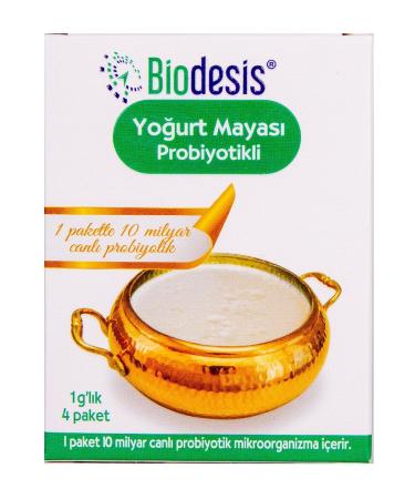 Herdekora Biodesis Probiotic Yogurt Starter 1gr X 4 Packs - 1 Box 4 Packs