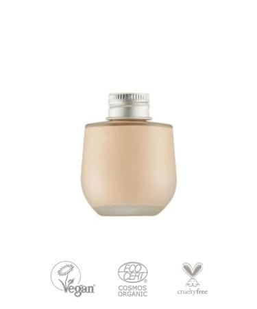 baims Fluid Foundation Excellent Skin Refill Organic Vegan Foundation 10 Porcelain