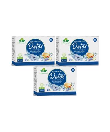 Trend Market Blue Chicory Detox Mixed Herbal Powder 30 Sachets Blue Chicory Detox Tea (3 PIECES) - Buy Online on GoSupps.com