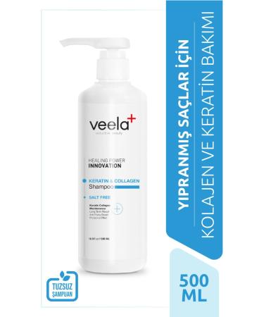 VEELA Collagen and Keratin Care Shampoo for Damaged Hair Keratin & Collagen Shampoo