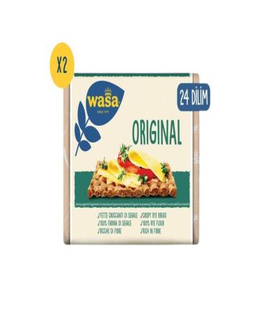 Wasa Plain Crisp Bread Original 2-Piece