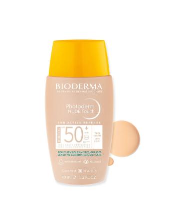 Bioderma Photoderm Nude Touch Spf50+ Very Light 40 Ml - Buy Online on GoSupps.com