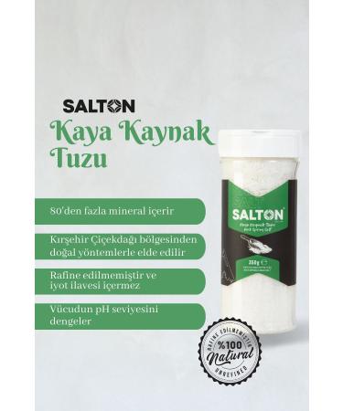SALTON SALT Natural Rock Spring Salt Fine 350gr