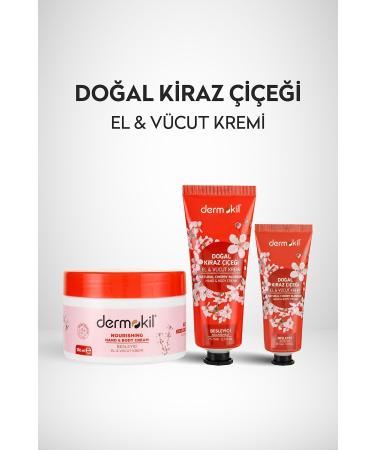Dermokil Cherry Blossom Hand and Body Cream 75 ml - Buy Online on GoSupps.com