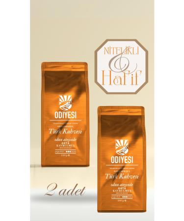 Odiyesi Traditional Turkish Coffee Roasted on Wood Fire 2x250gr