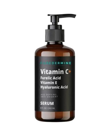 Puredermine Vitamin C + Ferulic Acid + Hyaluronic Acid Complex Serum & Big Size & Brightening & Spots - Buy Online on GoSupps.com