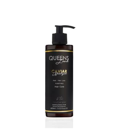 Queensland Pinar Donmez Anti-Hair Loss and Fast Growth Supporting Biotin & Caviar Essence Shampoo 400ml - Buy Online on GoSupps.com