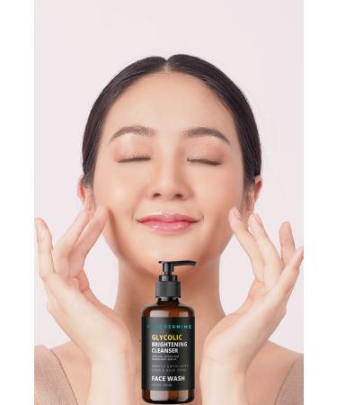 Puredermine Mild Glycolic Acid Skin Cleanser & Dead Skin & Pores & Blemishes & Brightening Formula - Buy Online on GoSupps.com