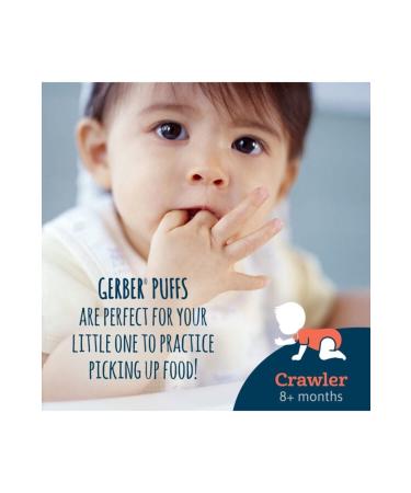 Gerber Puffs Peach Snack 42 Gr. - Buy Online on GoSupps.com