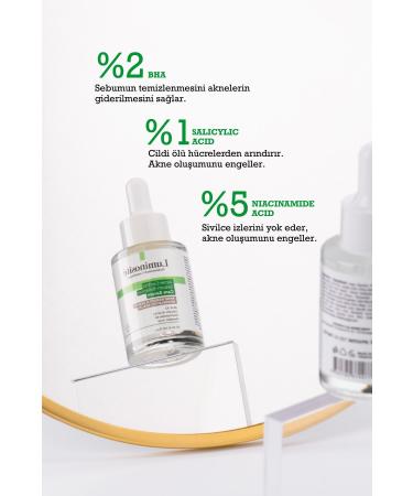 Luminosite Sebum Balancing Anti-Acne Serum - BHA 2% Acne Treatment and Clear and Glowing Skin Face Serum - Buy Online on GoSupps.com