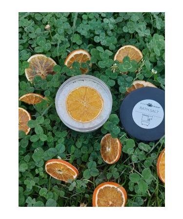 Olive Blossom Orange Oil & Himalayan Bath Salt 450 Gr. / Orange Oil & Himalayan Salt - Buy Online on GoSupps.com