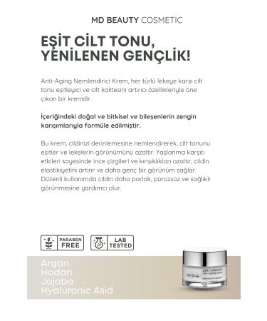 MDBeauty Antiaging and Anti-Spot Moisturizing Cream - Buy Online on GoSupps.com