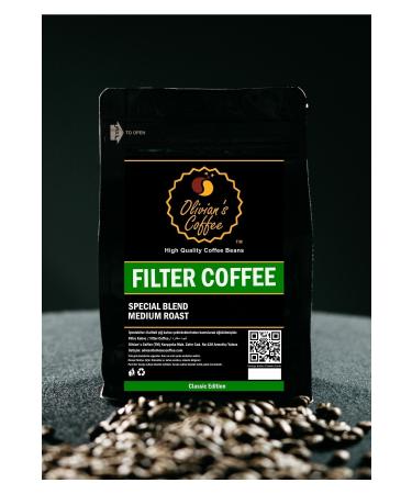 Oliviani Ground Filter Coffee (1KG.) - Intense Coffee Taste