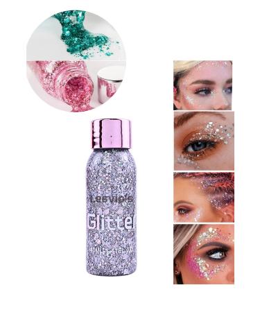 Lesvip's Gel form Face and body glitter sparkling glitter