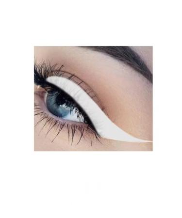 Lesvip's Intensely pigmented felt tip white matte pencil eyeliner - Buy Online on GoSupps.com