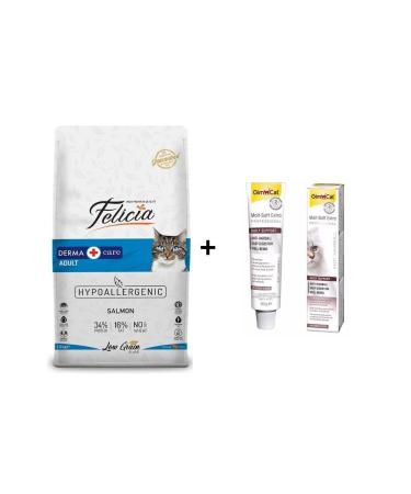 Felicia Salmon Adult Cat Food 12 kg + GimCat Malt Soft Extra 20 gr
