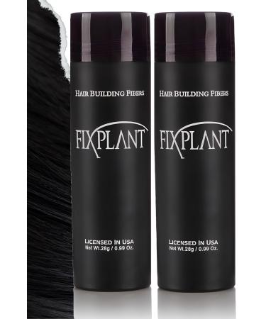 FIXPLANT Hair Plumping Topical 2 Bottles 56 Gr. - Black