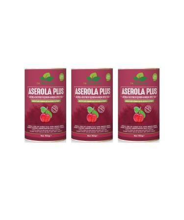 DRNATURAL 3 Pieces Acerola Plus Mixed Plant Powder Containing Acerola Extract 150 Gr. - Buy Online on GoSupps.com
