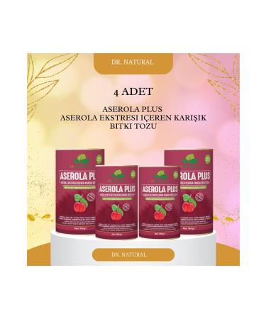 DRNATURAL Acerola Plus Mixed Herbal Powder Containing Barbados Cherry Extract (4 Pieces)