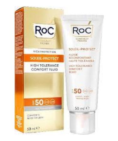 Roc Soleil Protect Sensitive Skin Moisturizing Cream Spf50 50 Ml