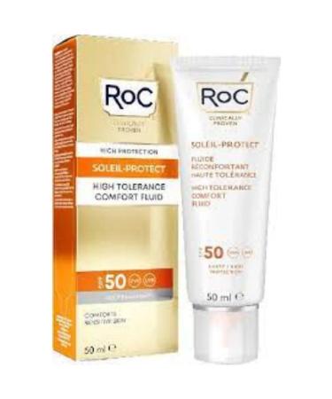 Roc Soleil Protect Sensitive Skin Moisturizing Cream Spf50 50 Ml - Buy Online on GoSupps.com