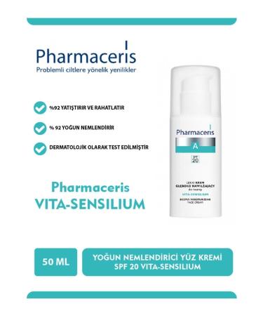 Pharmaceris HELPS TO REDUCE BLEMISHES SK N SPF 20 MOISTURIZING FACE CREAM 50 ML DEMBA6734
