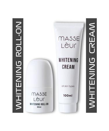 Masse Leur Joint and Genital Area Whitening and Antiperspirant Whitening Roll-On Set of 2