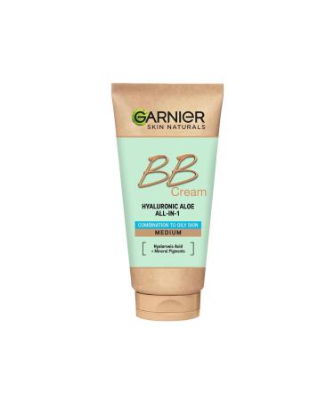Garnier Bb Cream Hyaluronic Aloe Oily Combination Skin Medium Tone 50 ml