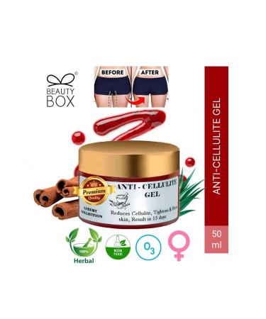 Beauty Box Anti-Cellulite Cream Fat Burner Developed with Ozone Technology