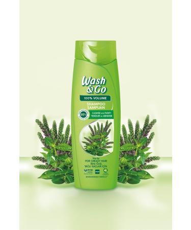 WASH&GO Herbal Essence Shampoo 360 ml - Buy Online on GoSupps.com