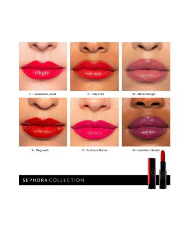Sephora Rouge Is Not My Name 3.5 Gr Long-Lasting Non-Fading Non-Cracking and Non-Crinkling Lipstick - Buy Online on GoSupps.com