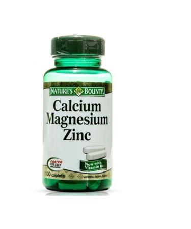 Natures Bounty Calcium Magnesium Zinc 100 Tablets
