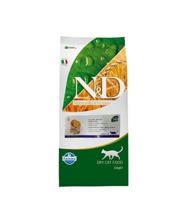 N & D Ocean Grain Free Herring & Orange Adult Cat Dry Food 10 Kg