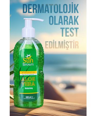 Sun Brown After Sun Refreshing Aloe Vera Gel 200 ml - Buy Online on GoSupps.com