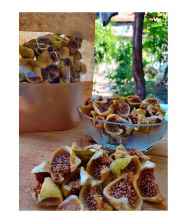 kesking da Natural Ayd n Fig Chips 500gr New Crop 2024 (SUGAR FREE & SUN DRIED) Apple Slice/Triangle Cut